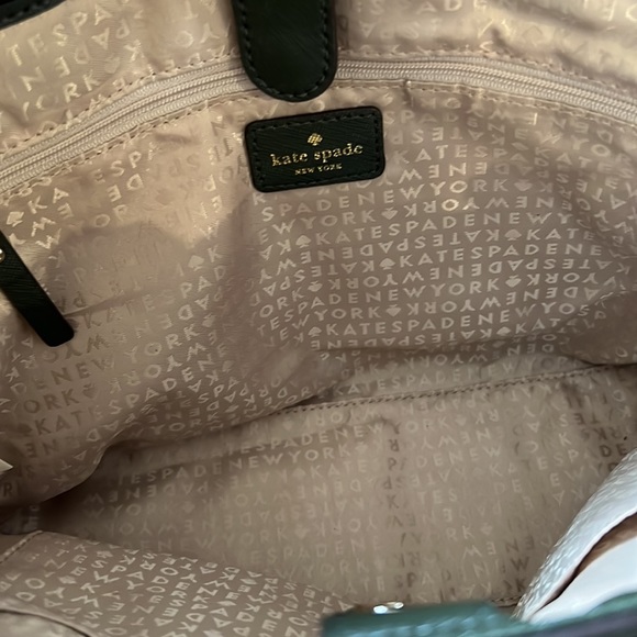 NWOT Kate Spade Dark Green Tote Bag - Picture 7 of 9